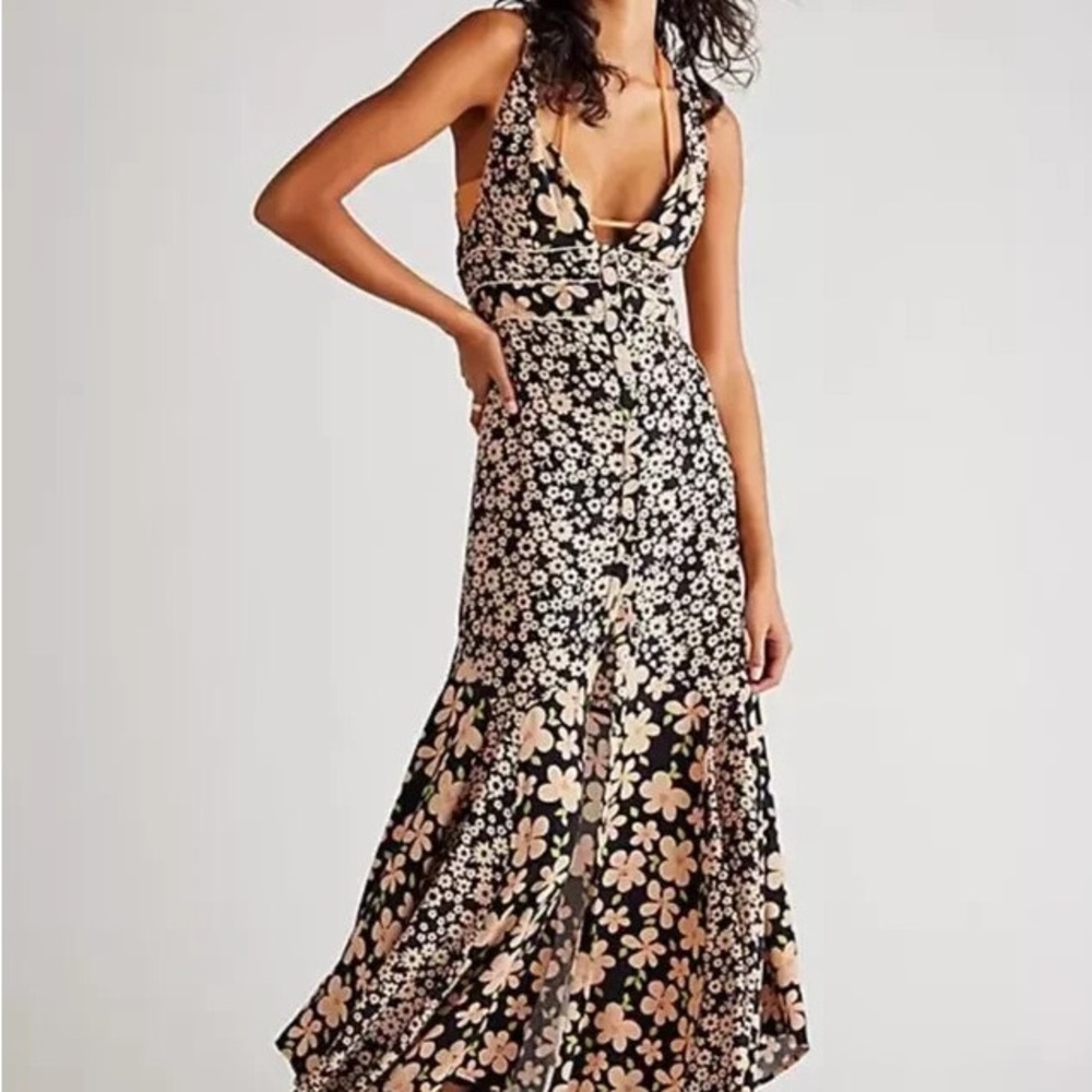 Floral Free People Maxi Dress